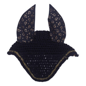 Cuffietta Shetland "Rosa" Navy