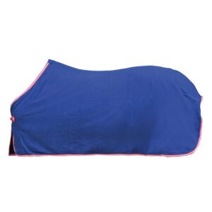 Coperta in pile -Alaska- Deep Blue/Red/White/Red