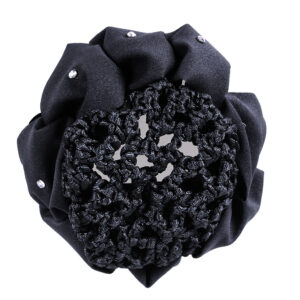 Retina per chignon "Flower" Black