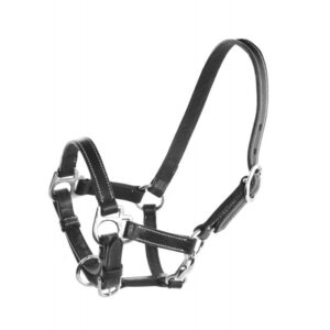 Capezza cuoio Black regolabile Shetland