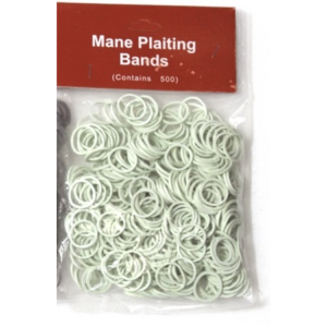 Elastici per criniera e coda 500pz - White