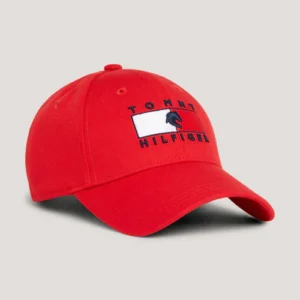 Cappellino TH Montreal con logo bandierina Fierce Red
