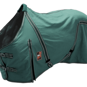 Coperta in cotone canvas Green