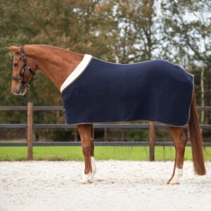 Coperta in lana Deluxe Navy