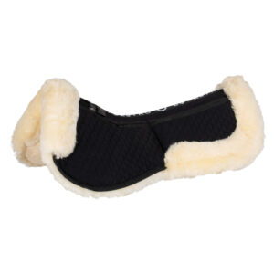 Compensatore cotone con tasche e montone Black/Natural