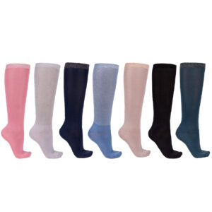 Calze da equitazione Week Collection - pacco da 7 paia