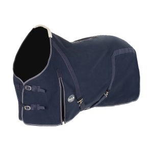 Coperta in cotone Modello Malaga Navy
